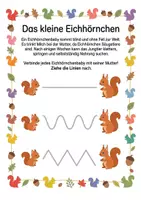 Vorschau - Arbeitsblätter - Alles rund um das Eichhörnchen – Wissens- & Mitmachheft (Kindergarten – 1. Klasse) - Seite 3