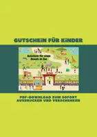 Vorschau - Anderer Materialtyp - Gutschein für einen Besuch im Zoo - Deckblatt
