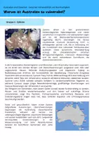 Vorschau - Arbeitsblätter - Vulnerabilität Australiens - Seite 1