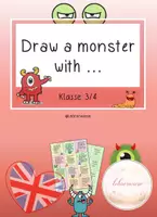 Vorschau - Spiele - Draw a monster with ... (numbers, colours, body parts) - Deckblatt