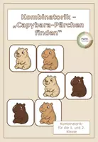 Vorschau - Arbeitsblätter - Kombinatorik - Capybara Pärchen - Deckblatt