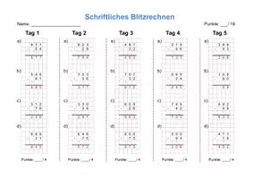 Vorschau - Arbeitsblätter - Schriftliche Subtraktion bis ZR 1000 Klasse 3 - Seite 3