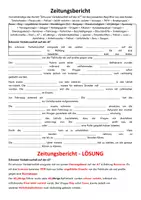 Vorschau - Arbeitsblätter - Zeitungsbericht vervollständigen - Lückentext - Seite 2
