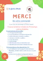 Aperçu - Feuilles d'exercices - Discrimination de la lettre initiale + Sous Main CAA - Page 1