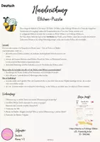 Vorschau - Stundenentwürfe - Frühlings-Elfchen: Elfchen-Puzzle (integrative Station) UB - Seite 1