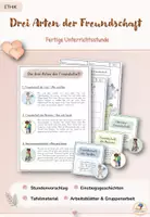 Vorschau - Stundenentwürfe - Materialpaket Freundschaft Streit &Versöhnung - Seite 1