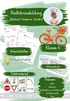 Vorschau - Stundenentwürfe - Radfahrausbildung Vorfahrt Klasse 4 - Deckblatt