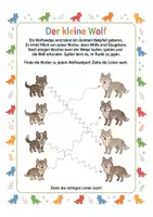 Vorschau - Arbeitsblätter - Alles rund um den Wolf – Wissens‑ & Mitmachheft (Kindergarten – 1. Klasse) - Seite 3