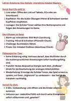 Vorschau - Stationenlernen - DAZ! Multilinguales Vokabel-Lern-Heft: Digital-interaktiv:Tiere und Farben - Seite 2