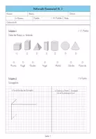 Vorschau - Klassenarbeiten - Klassenarbeit Mathematik – Körper (6. Klasse, G-Niveau) - Deckblatt