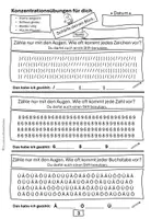 Vorschau - Arbeitsblätter - 20 Seiten Konzentrationsübungen Klasse 3-6, mit Lösungsteil - Seite 3