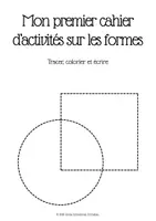 Aperçu - Feuilles d'exercices - Tracer les formes – Cahier d’activités Maternelle (PS MS GS) - Page 1