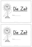 Vorschau - Arbeitsblätter - Miniheft Heute/Die Zeit Freebie - Seite 2