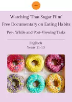 Vorschau - Arbeitsblätter - Working with Documentaries: Watching "That Sugar Film" - Deckblatt