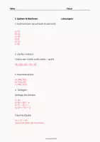 Vorschau - Arbeitsblätter - Fit für Vera 3 | VERA 3 Mathematik Blitzübungen (15 Aufgaben mit Lösungen) – Klasse 3 Arbeitsblätter Grundschule 🧮 - Seite 2
