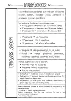 Vista previa - Hojas de trabajo - Flipbooks tiempos verbales - página 2