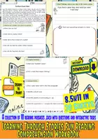 Aperçu - Feuilles d'exercices - Learning Through Stories: Fun Reading Comprehension Workbook - Page de couverture