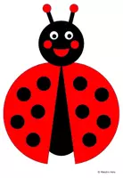 anteprima - Materiale per pittura e bricolage - Lavoretto per la primavera: Coccinella - Pagina 3