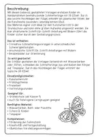 Vorschau - Mal- und Bastelvorlagen - Kunterbunte Schmetterlinge in 3D - Kunstidee, Kunst Grundschule - Seite 1