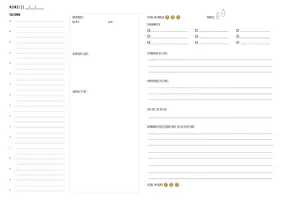 Vorschau - Anderer Materialtyp - Daily Planner - Kalender - Kalenderblatt für einen Tag - Seite 2