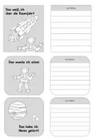 Vorschau - Arbeitsblätter - Planetenprojekt: Ein Lapbook gestalten - Seite 3