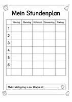 Vorschau - Mal- und Bastelvorlagen - Erinnerungsheft 1. Klasse – Mein Schuljahr 1 | Abschlussheft für Grundschule (17 Seiten) - Seite 3
