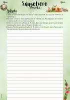 Vorschau - Unterrichtsreihen - Die Säugetiere: „Überlebenskünstler – Anpassung von Säugetieren verstehen“ (5. & 6. Klasse | Nawi | Biologie) - Seite 2