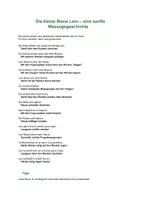 Vorschau - Arbeitsblätter - Klanggeschichte und Massagegeschichte „Biene Leni“ 🐝 | Entspannung, Wahrnehmung & Musik im Kindergarten & Kita - Seite 2