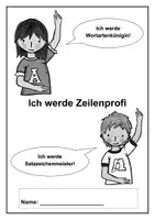 Vorschau - Arbeitsblätter - Zeilenprofi. Übungsheft zur 3. Klasse Lineatur - Seite 1