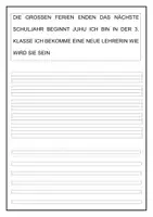 Vorschau - Arbeitsblätter - Zeilenprofi. Übungsheft zur 3. Klasse Lineatur - Seite 3