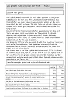 Vorschau - Unterrichtsreihen - Leseverstehen Sachtext-Reihe WM 2026 - Seite 1