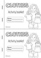 Aperçu - Préparation de séance / Séance complète - Clothes - Activity Booklet - Page 1