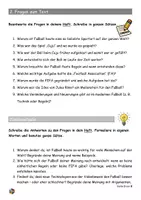 Vorschau - Arbeitsblätter - Lesetext - Die Geschichte des Fußballs - differenziert - Seite 3