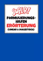 Vorschau - Arbeitsblätter - Erörterung - Formulierungshilfen Redewendungen (Basis-Version) - Deckblatt