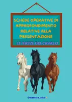 anteprima - Materiale di supporto/inclusione - SCHEDE DI APPROFONDIMENTO SU "LE RAZZE DEI CAVALLI" - Pagina di copertina