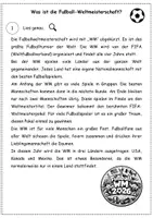 Vorschau - Arbeitsblätter - Informationstexte Fußball Weltmeisterschaft - Seite 2
