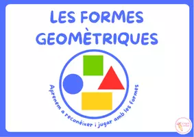 Vista previa - Tarjetas / Manipulativos - LES FORMES GEOMÈTRIQUES🔵🟩🔺🟨 - página 1