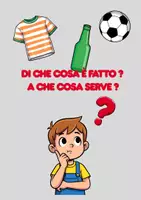 anteprima - Esercizi - Di cosa è fatto? A cosa serve? Scienze primaria seconda - Pagina di copertina