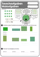 Vorschau - Arbeitsblätter - Malaufgaben & Tauschaufgaben – Multiplikation verstehen (Klasse 2–3) - Seite 2