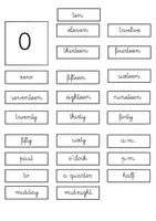 anteprima - Esercizi - Imparare a leggere l'orario in INGLESE - Pagina 2