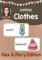 Vorschau - Stationenlernen - Domino: Clothes (Flex & Flory Edition) - Deckblatt