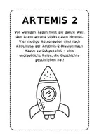 Vorschau - Arbeitsblätter - Arbeitsblätter zu Artemis 2 - Deutsch - Seite 1