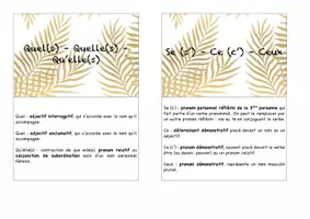 Aperçu - Fiches - Flashcards – Les règles d’orthographe - Page 2