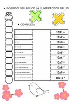 anteprima - Esercizi - TABELLINA DEL 10 - Pagina 1
