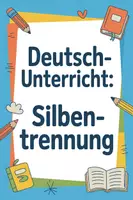 Vorschau - Arbeitsblätter - Silbentrennung Grundschule: Die Silben-Werkstatt (Regeln & Übungen) - Deckblatt