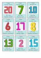 Vorschau - Spiele - I have, who has - numbers - Seite 1