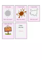 Vorschau - Spiele - I have who has - colours - Seite 1