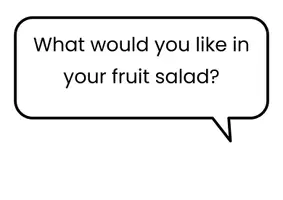 Vorschau - Arbeitsblätter - Class survey fruit salad - Seite 1