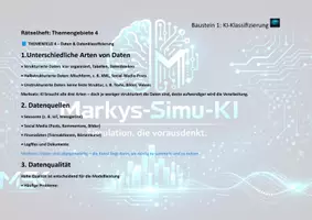 Vorschau - Arbeitsblätter - Künstliche Intelligenz Rätsel Daten & Datenklassifizierung Jg. 8-10 / Weiterbildung - Seite 2