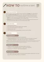 Vorschau - Arbeitsblätter - Arbeitsblatt Englisch Abitur Outline - Merkblatt - Seite 2